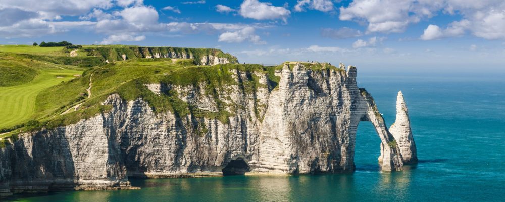 Les falaises d'Etretat